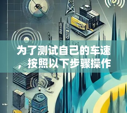 为了测试自己的车速，按照以下步骤操作