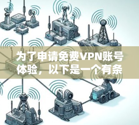 为了申请免费VPN账号体验，以下是一个有条理的指南