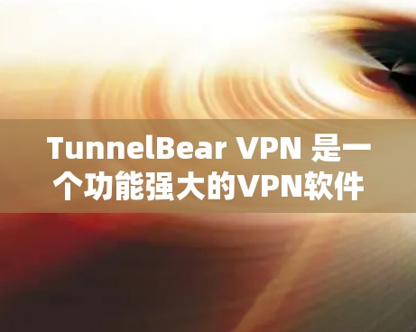 TunnelBear VPN 是一个功能强大的VPN软件，适合新手使用。以下是使用 TunnelBear VPN 的简单教程