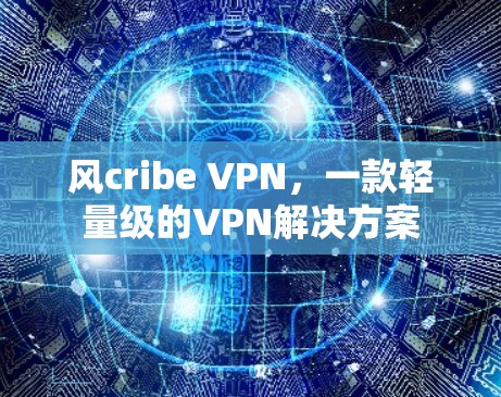 风cribe VPN，一款轻量级的VPN解决方案