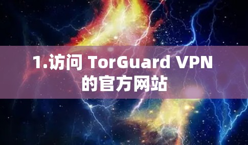 1.访问 TorGuard VPN 的官方网站