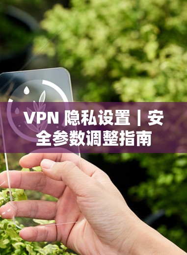 VPN 隐私设置｜安全参数调整指南