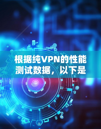 根据纯VPN的性能测试数据,以下是对各个服务的分析和总结 根据纯VPN的性能测试数据,以下是对各个服务的分析和总结