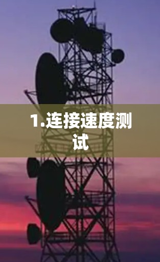 1.连接速度测试