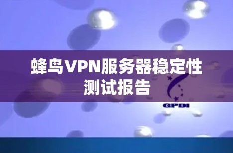 蜂鸟VPN服务器稳定性测试报告
