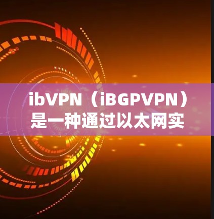 ibVPN（iBGPVPN）是一种通过以太网实现VPN的软件解决方案，适合那些希望简单连接到互联网但不想使用复杂设置的用户。ibVPN支持多种端口选择和语言切换，适合不同的网络环境和使用习惯