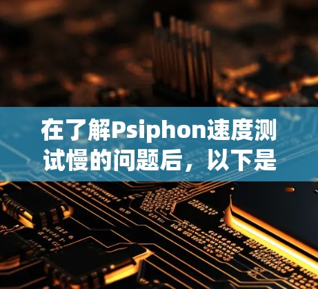 在了解Psiphon速度测试慢的问题后，以下是逐步的解决方案